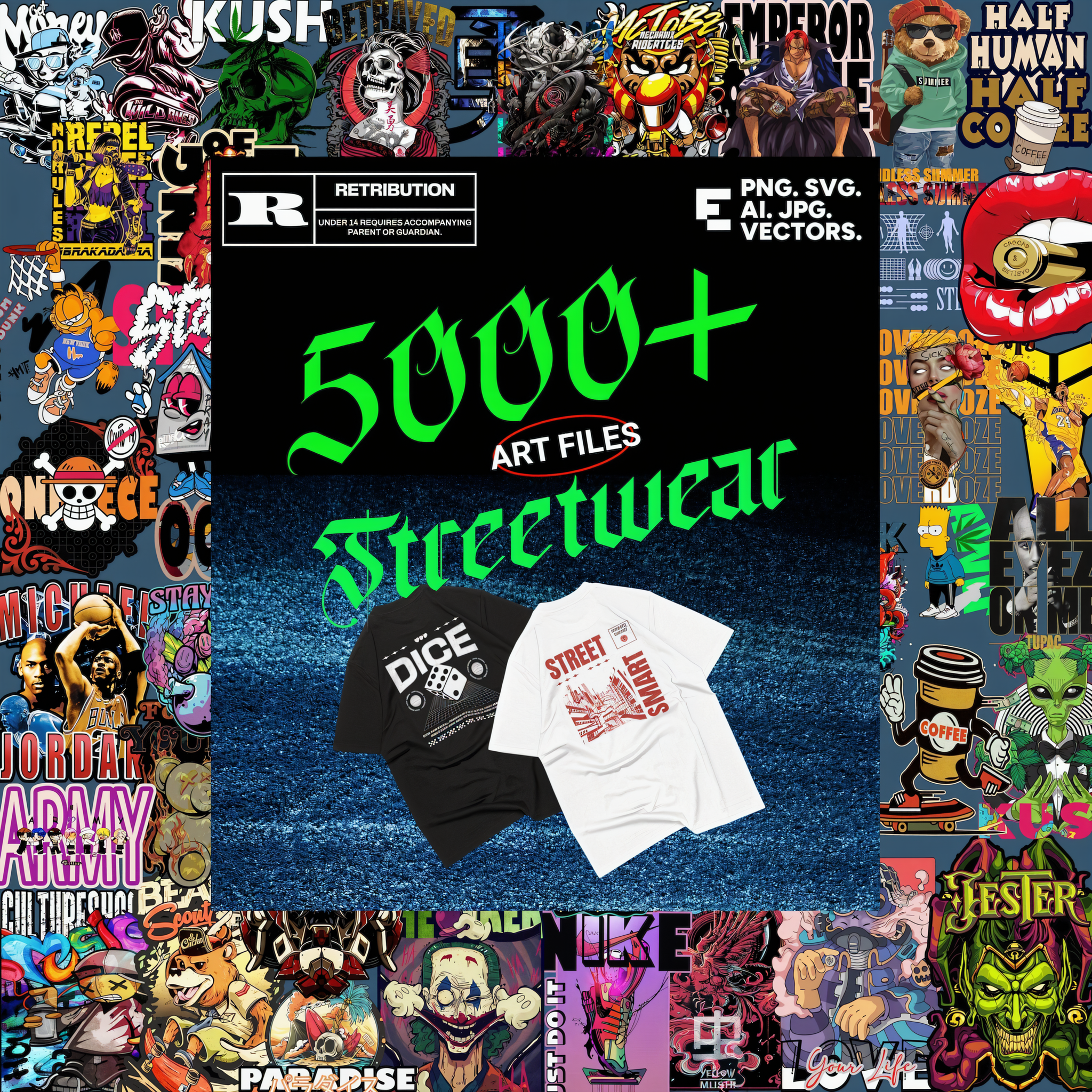 5000 TSHIRT VECTOR